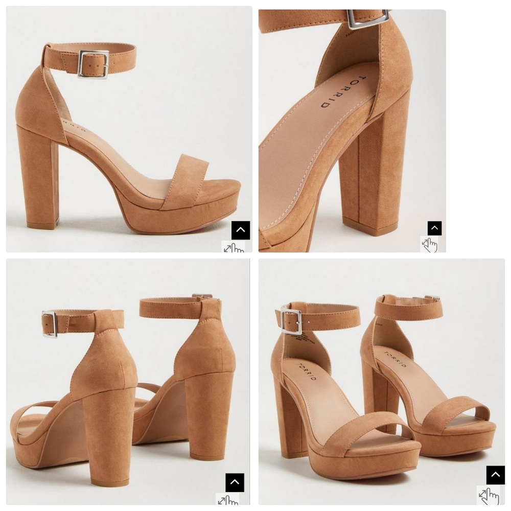 NWT Torrid Platform Tapered Heel Sandal